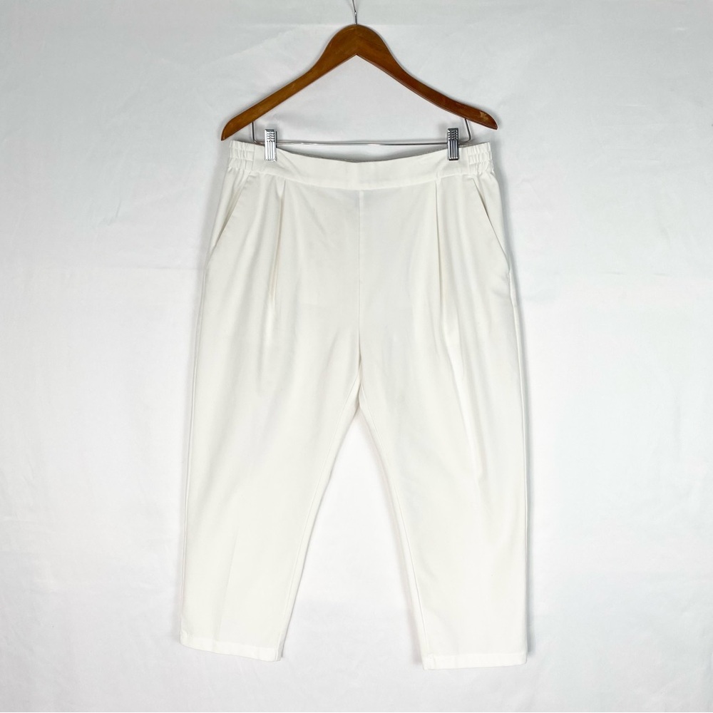 All Saints Aleida Tri‎ Trouser Size US 10 White